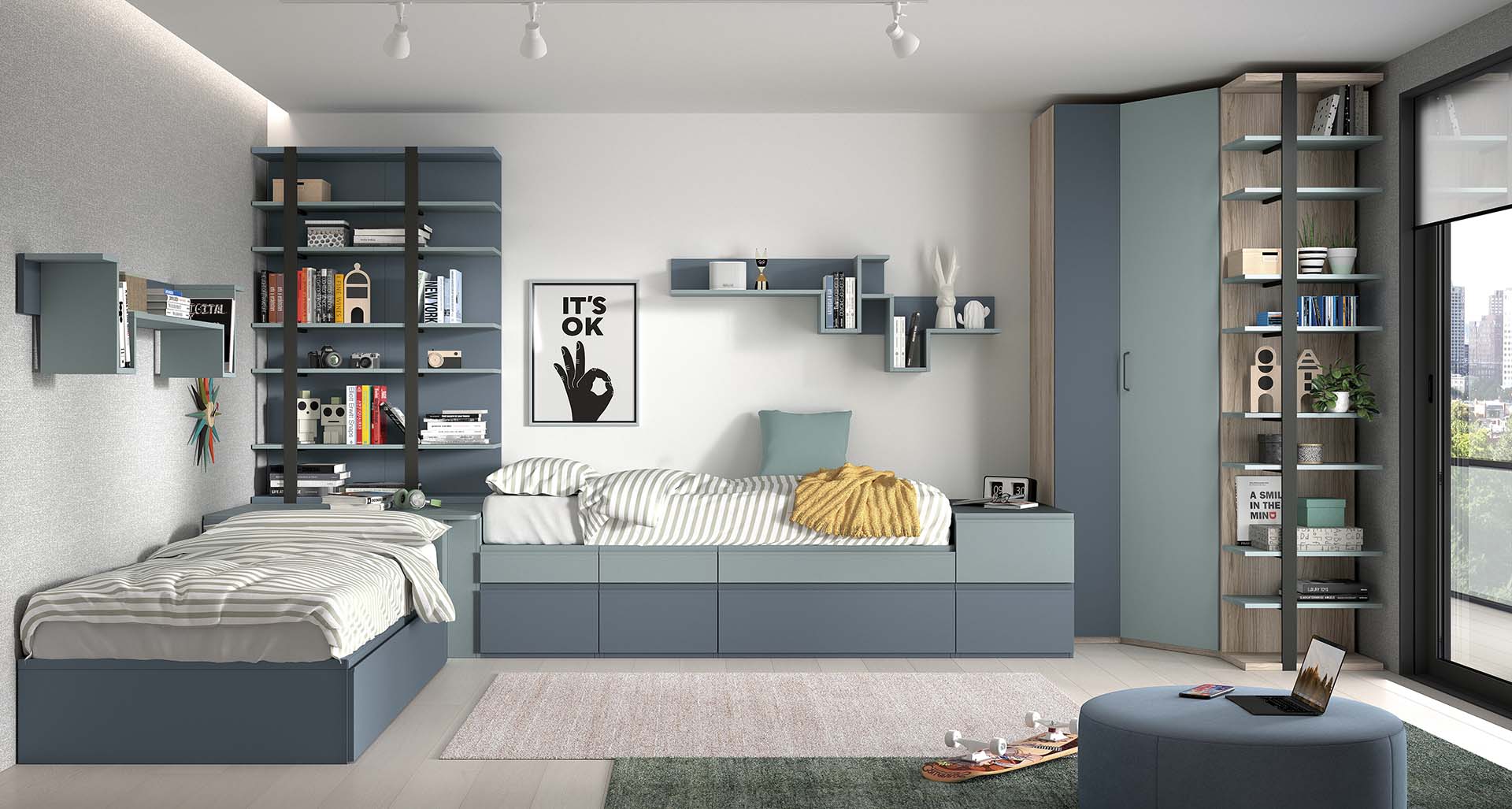 Dormitorio Juvenil GE-161