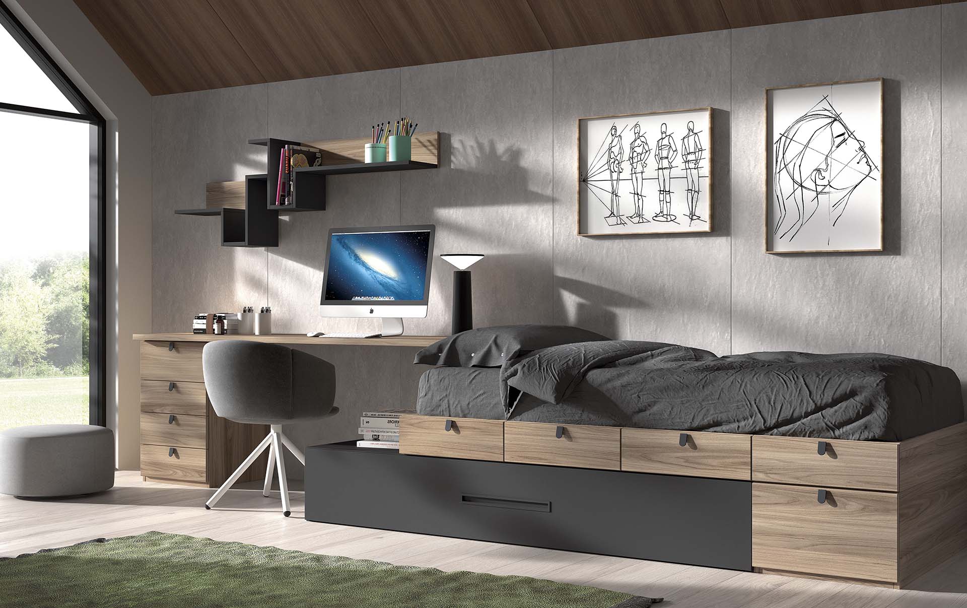 Habitación Juvenil GE-153