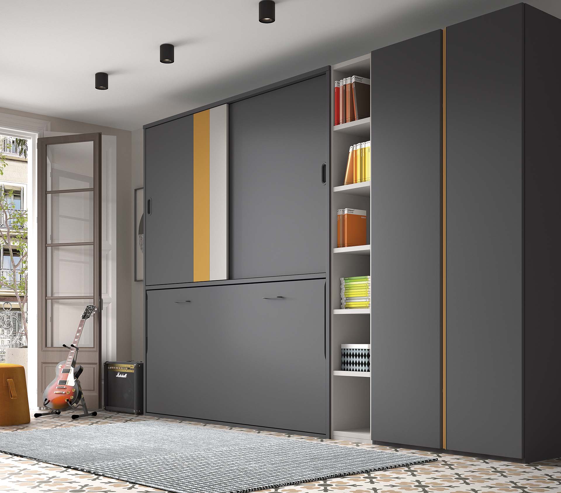 Cama Plegable Horiz GE-254